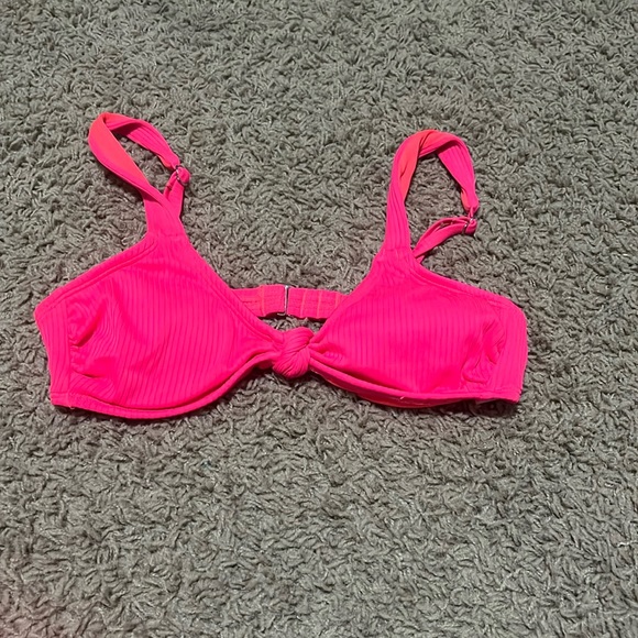 neon pink bikini top - Picture 1 of 1